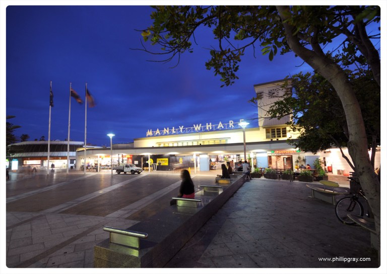 Sydney - Manly Wharf Evening2