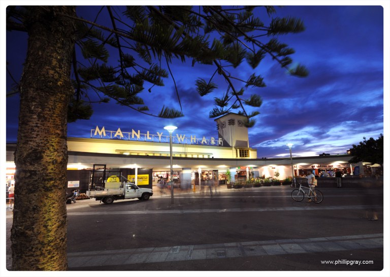 Sydney - Manly Wharf Evening3