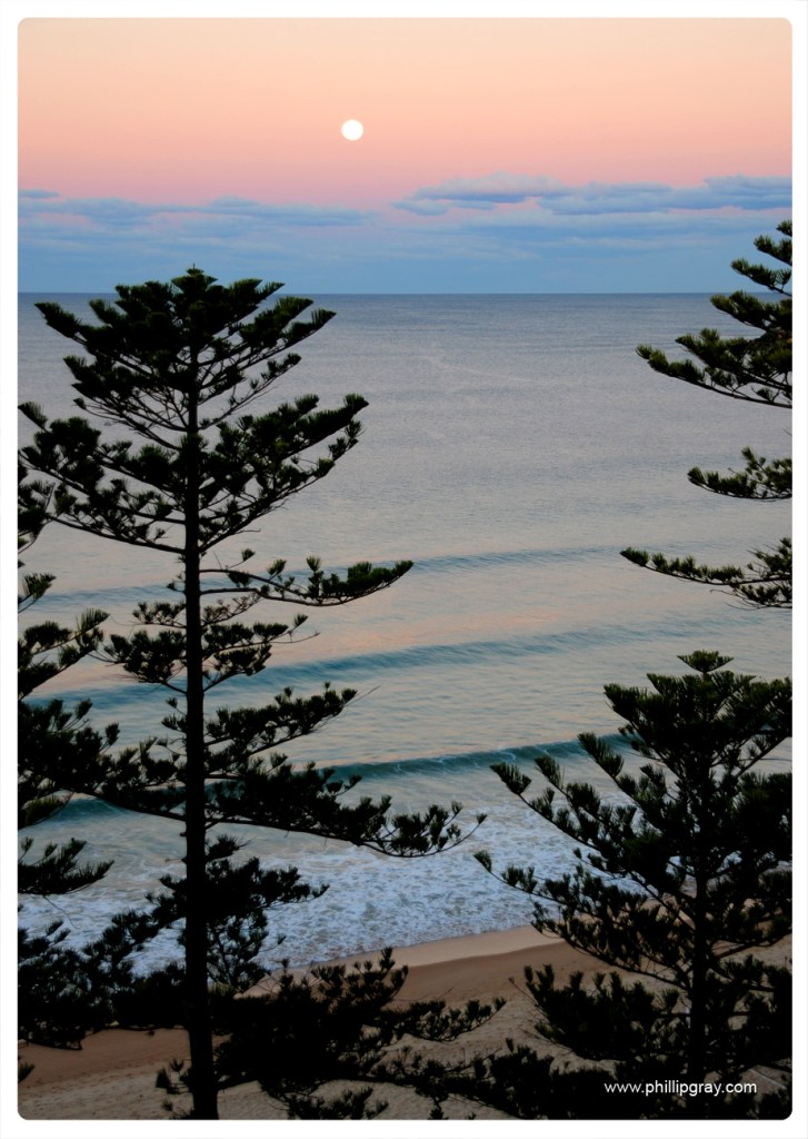 Sydney - Manly Moonrise2